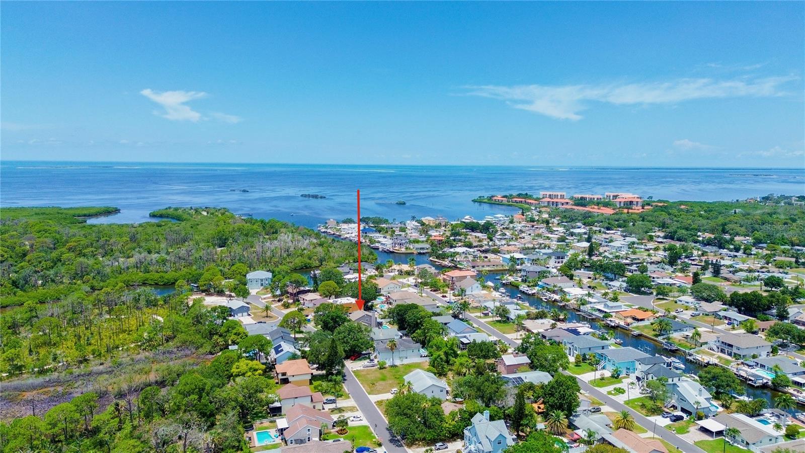 Baywood Village Aerial View