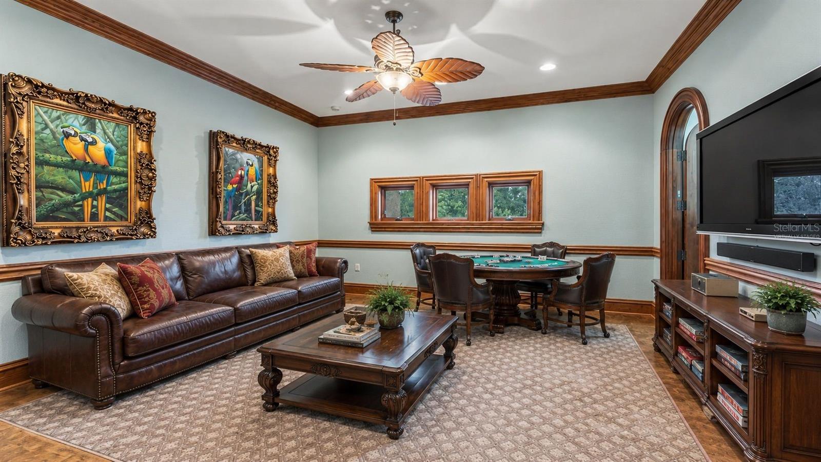 Virtually Staged Guest Bedroom #5/ Bonus Room - Fitness or Theatre Upstairs