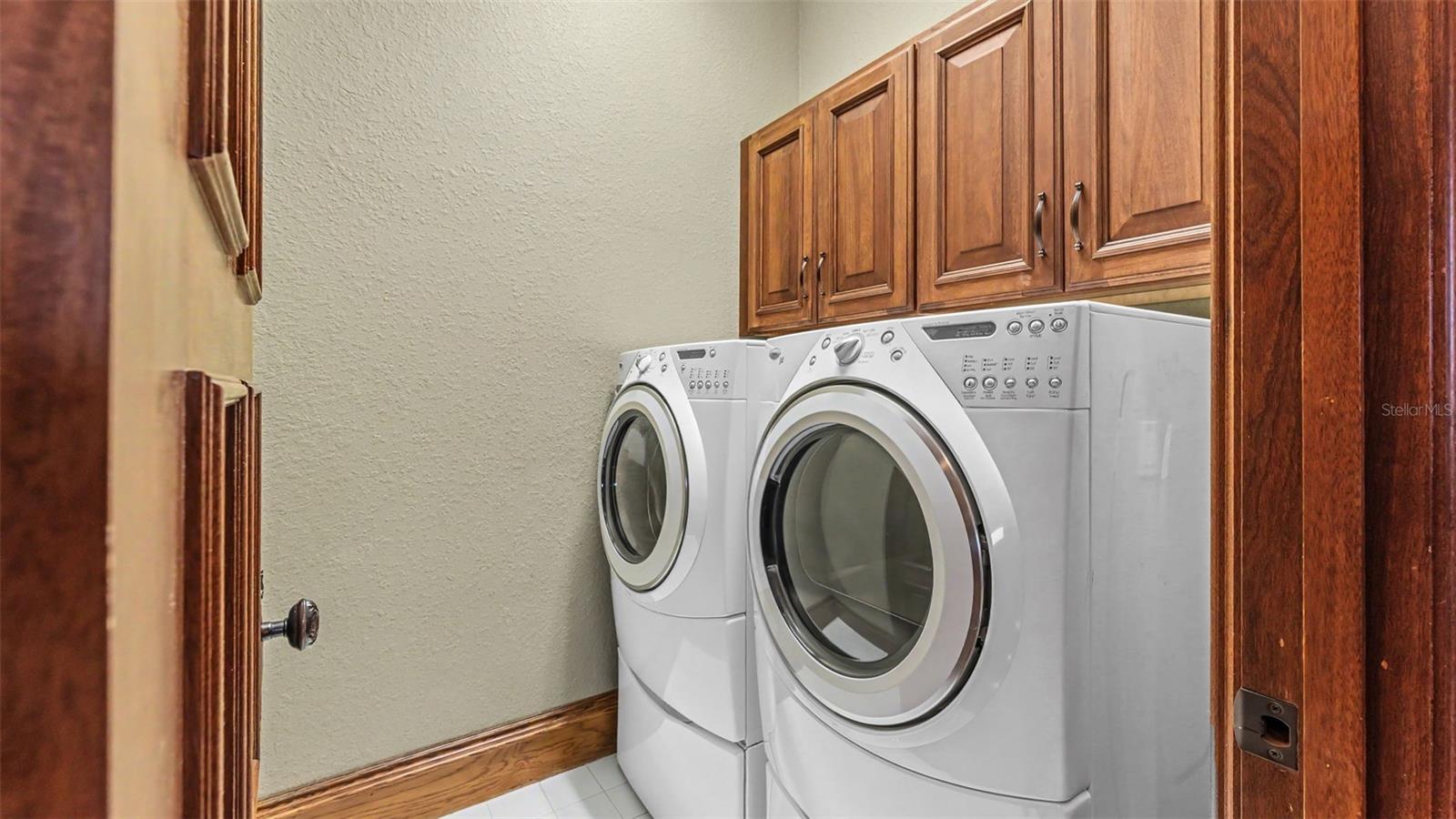 Upstairs Laundry room