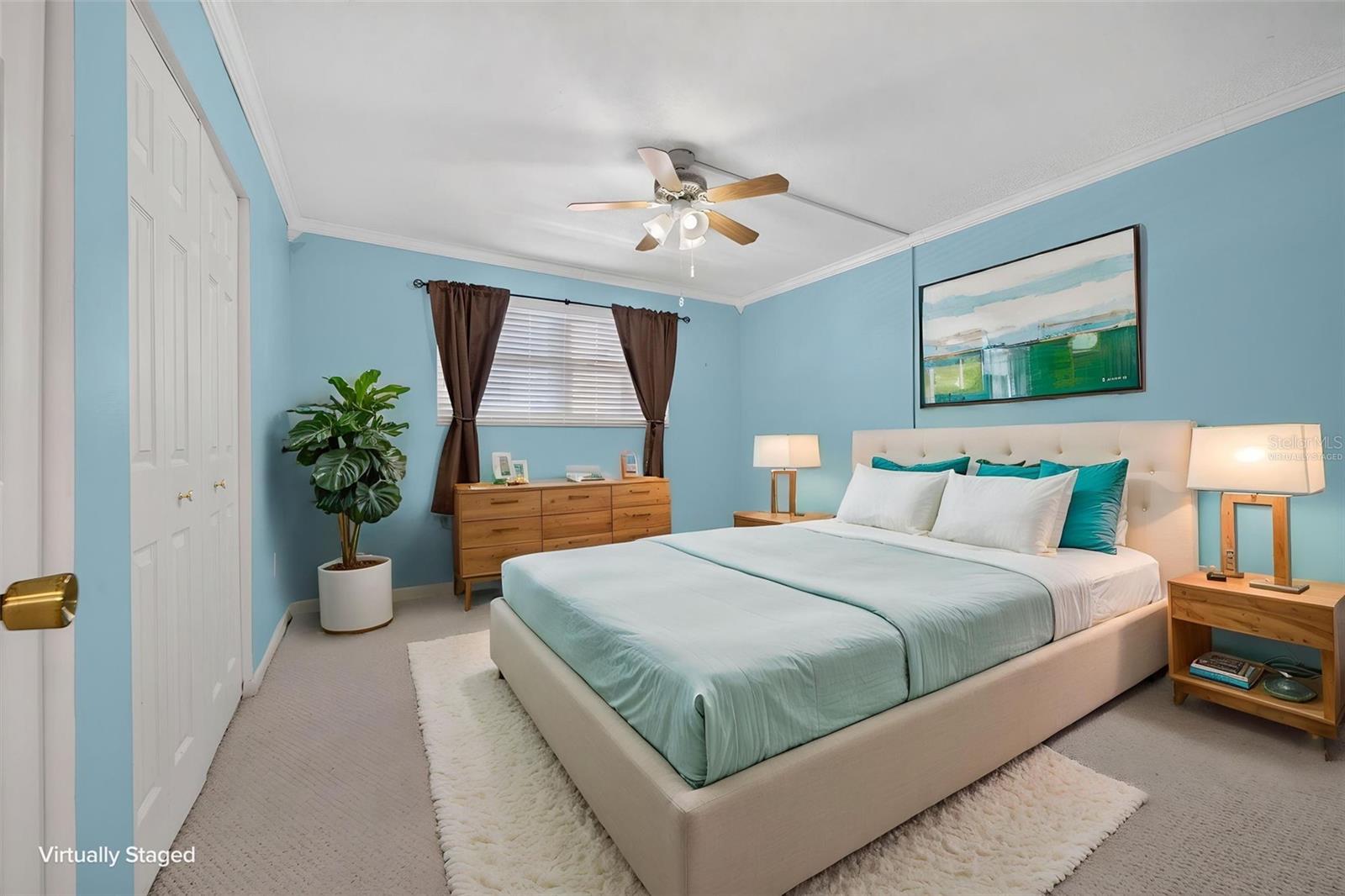 Second Bedroom Virtually Staged