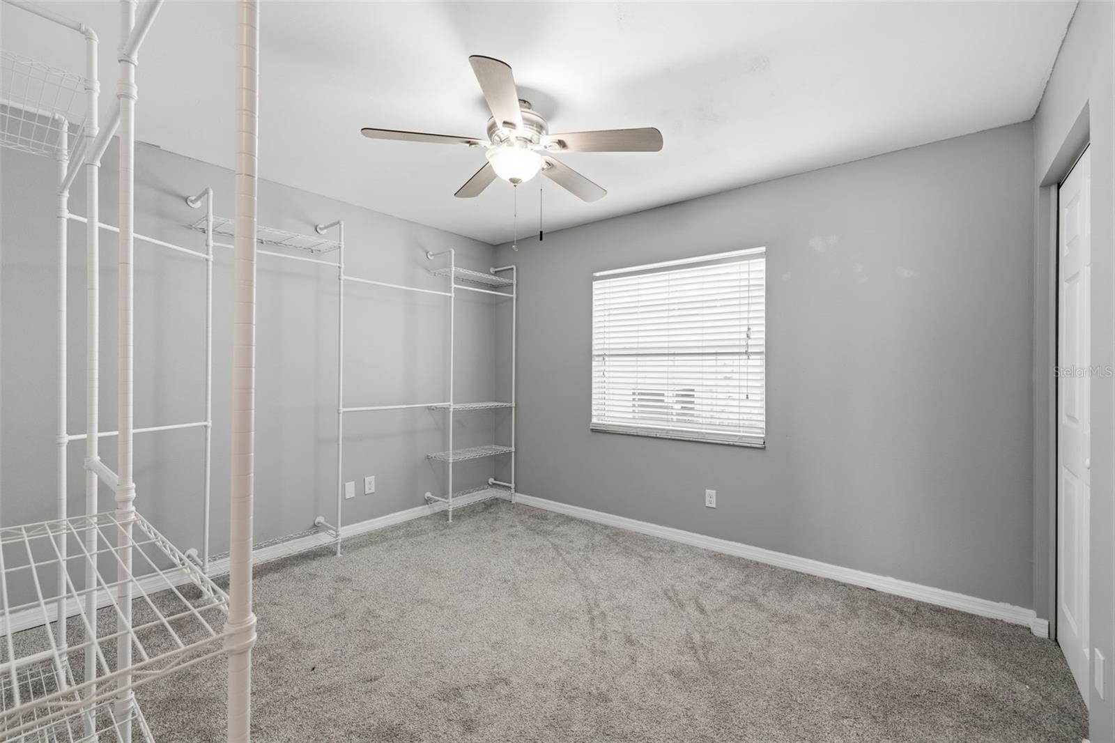 seller can take out these closet racks