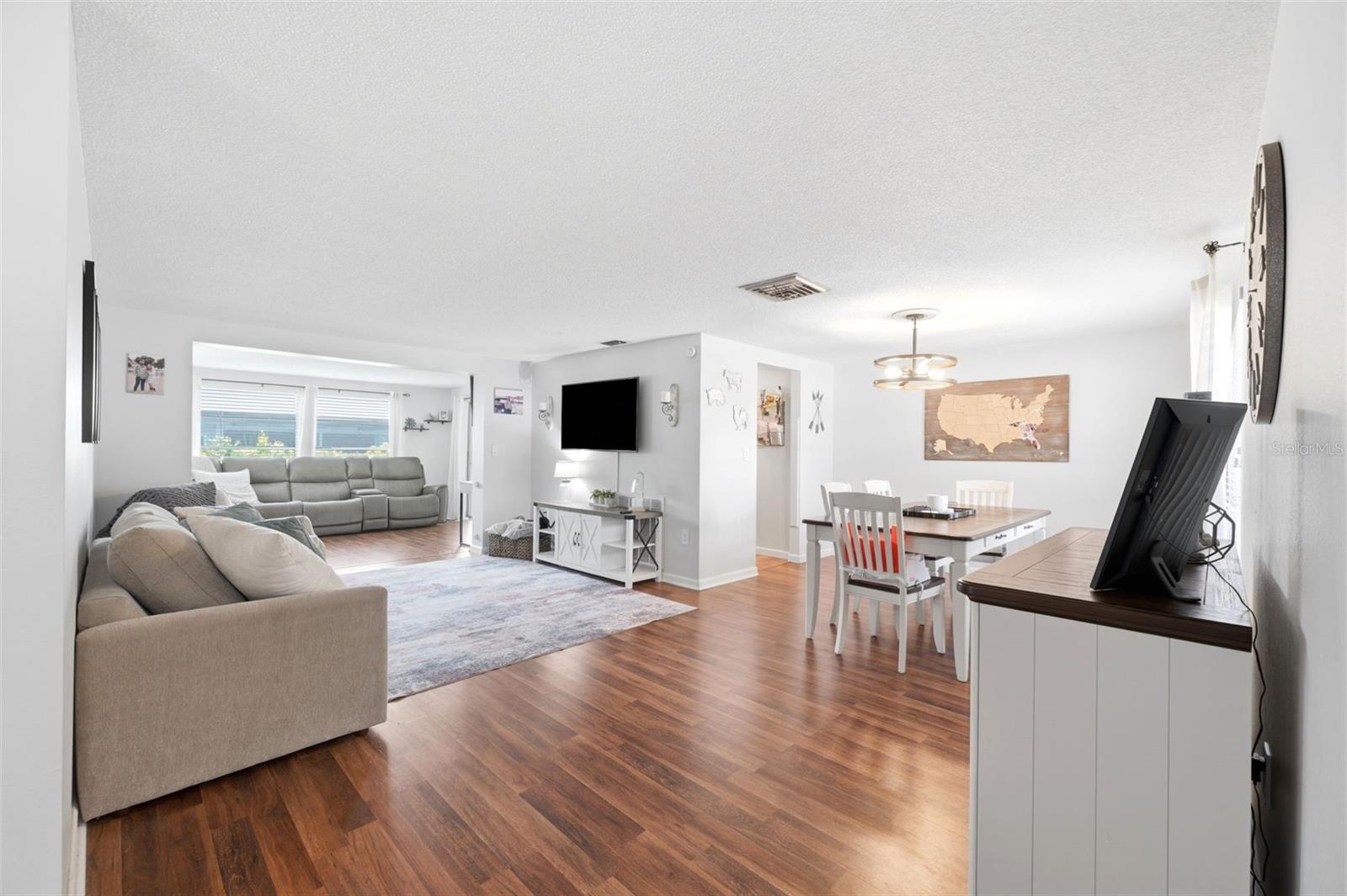 entryway and open living space