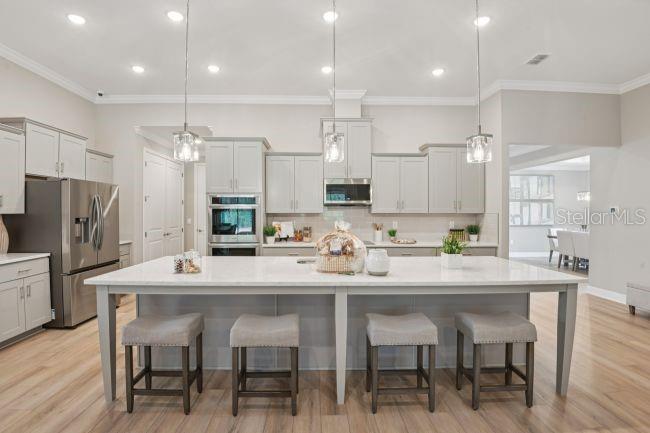 Model home - actual features may vary.