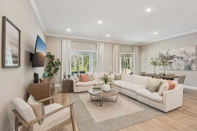 Model home - actual features may vary.
