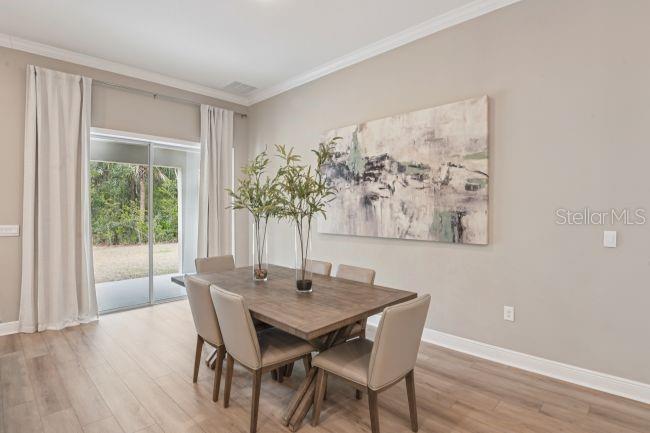 Model home - actual features may vary.