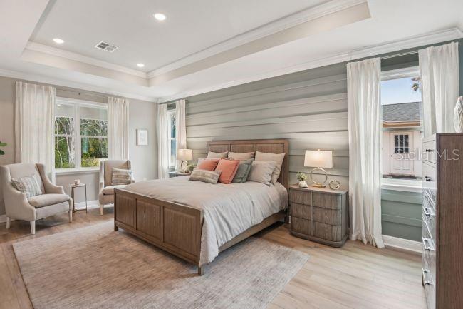 Model home - actual features may vary.