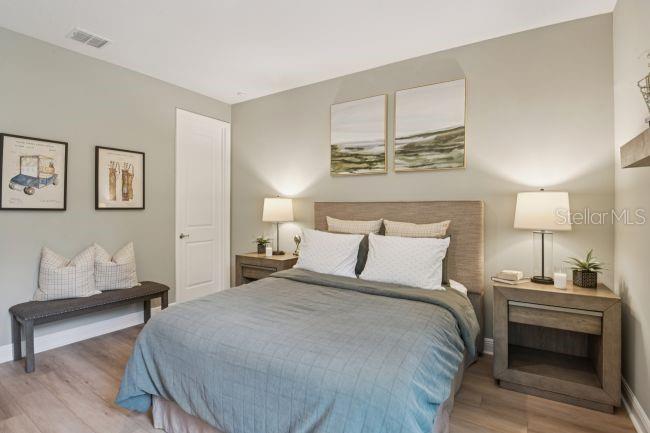 Model home - actual features may vary.