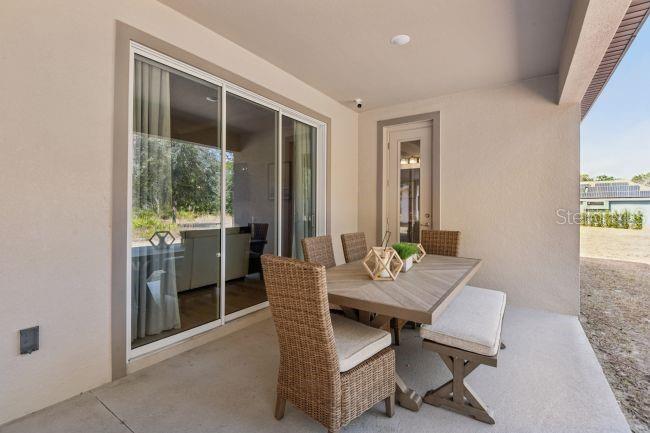 Model home - actual features may vary.