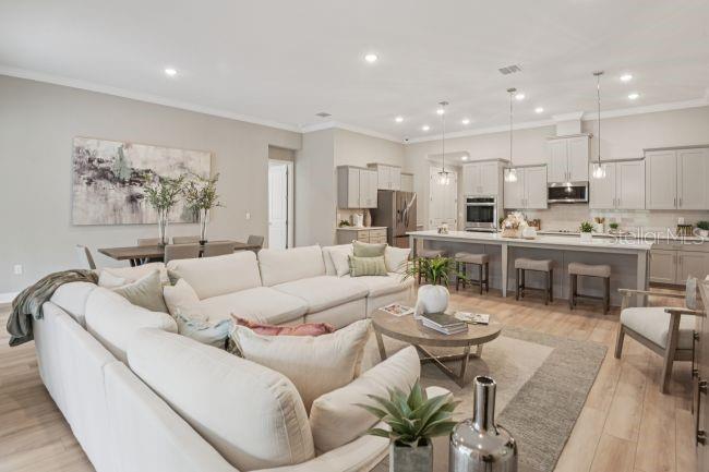 Model home - actual features may vary.