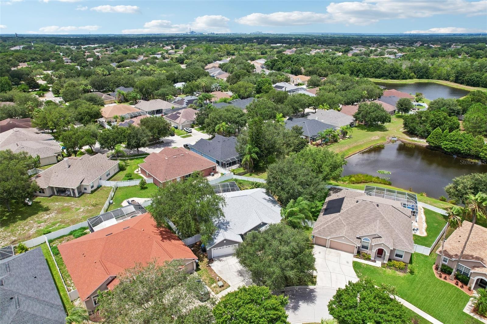 Ariel View of Home