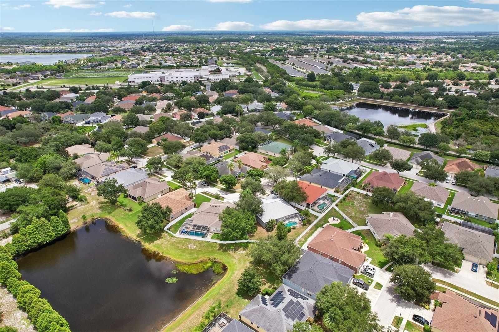 Ariel view of Community