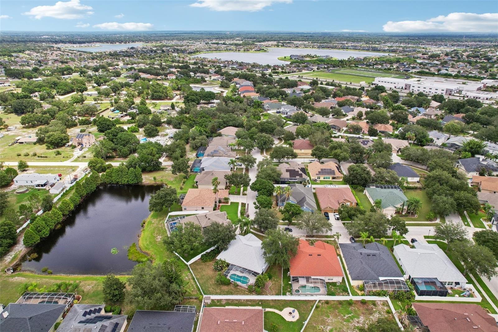 Ariel view of Community