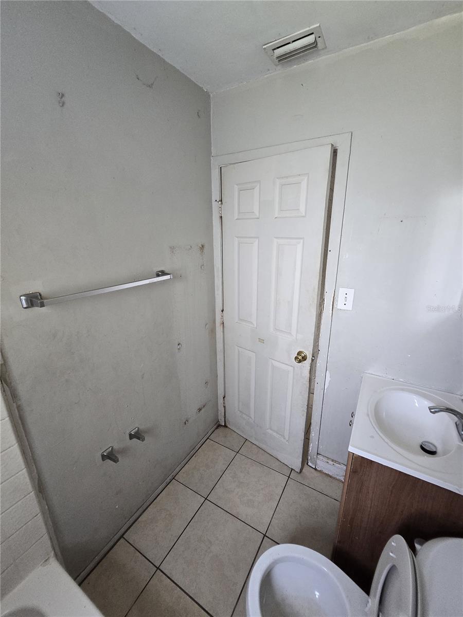 Bathroom entrance