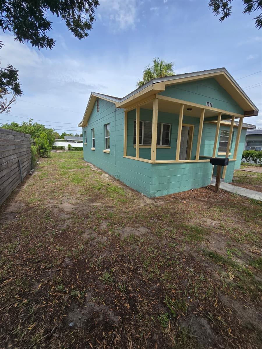 Front and Side of the property