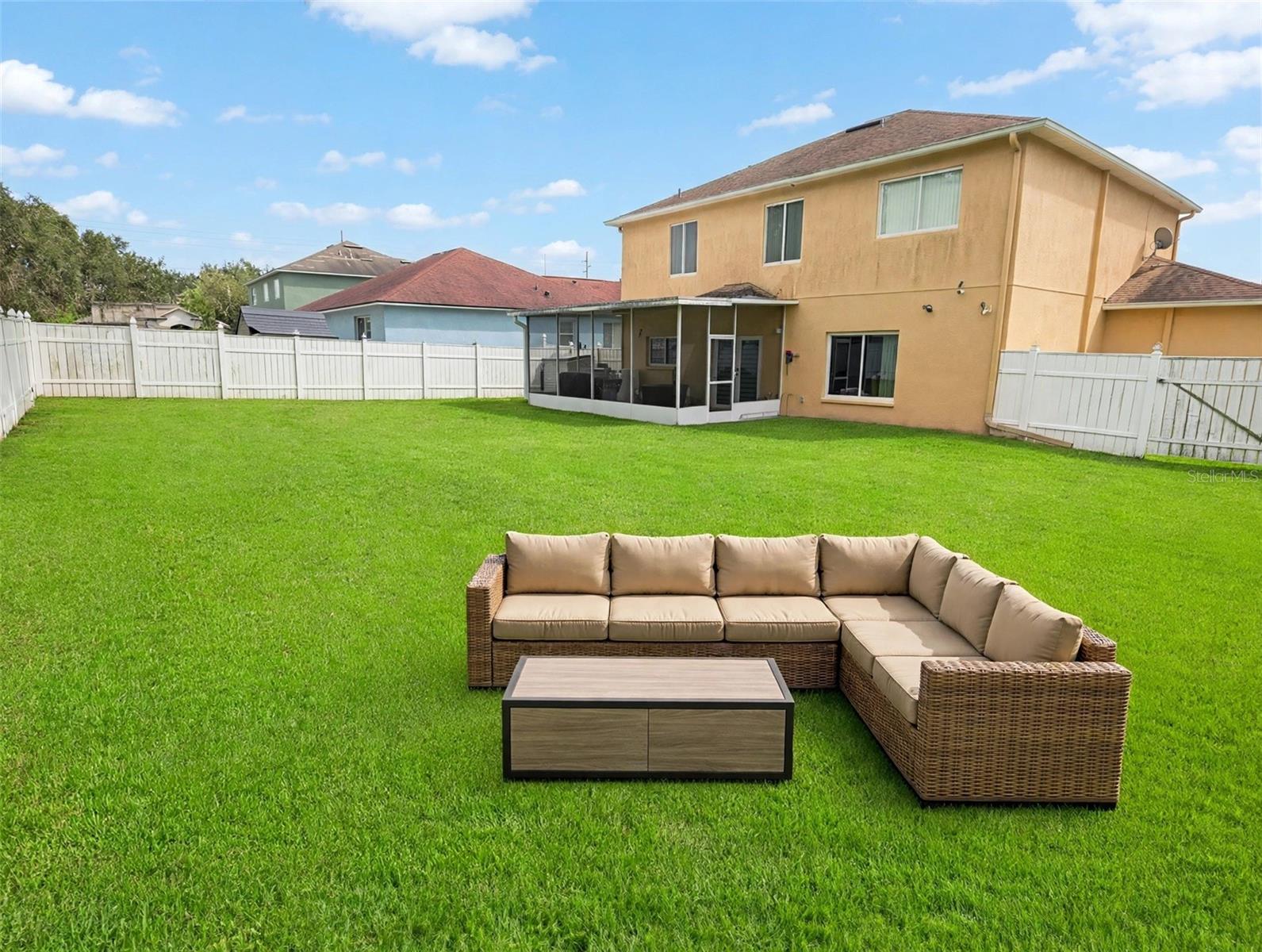 Back yard