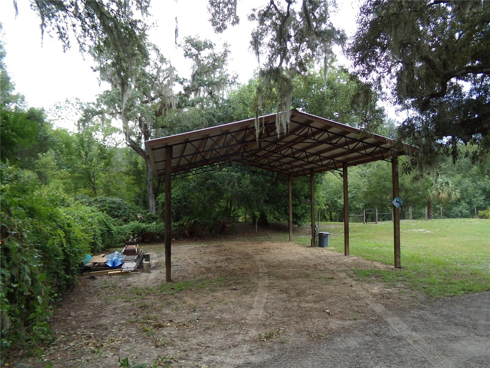 24 x 36 Pole Barn with Water and Electric