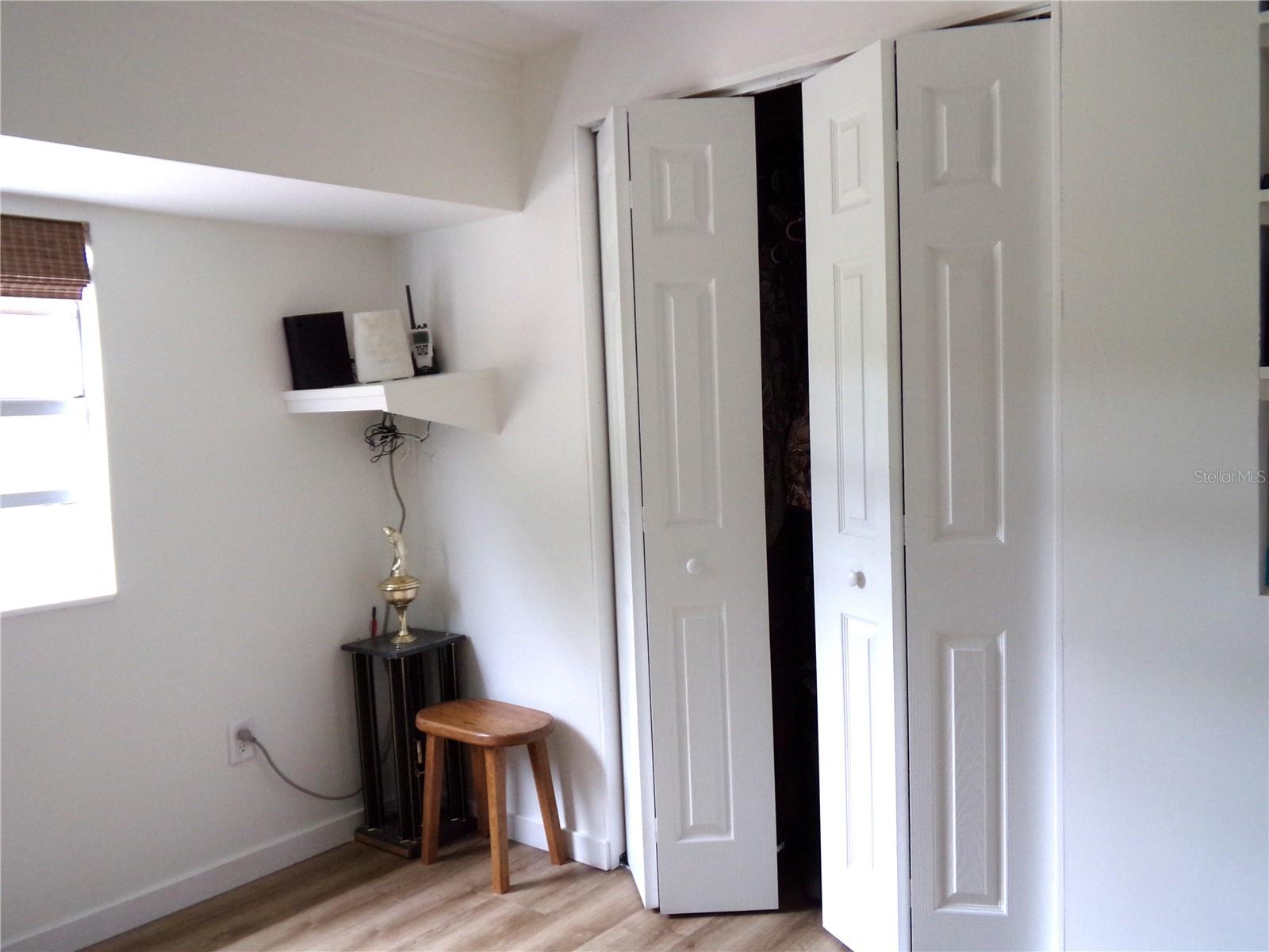 First Floor Bedroom 1 with closet