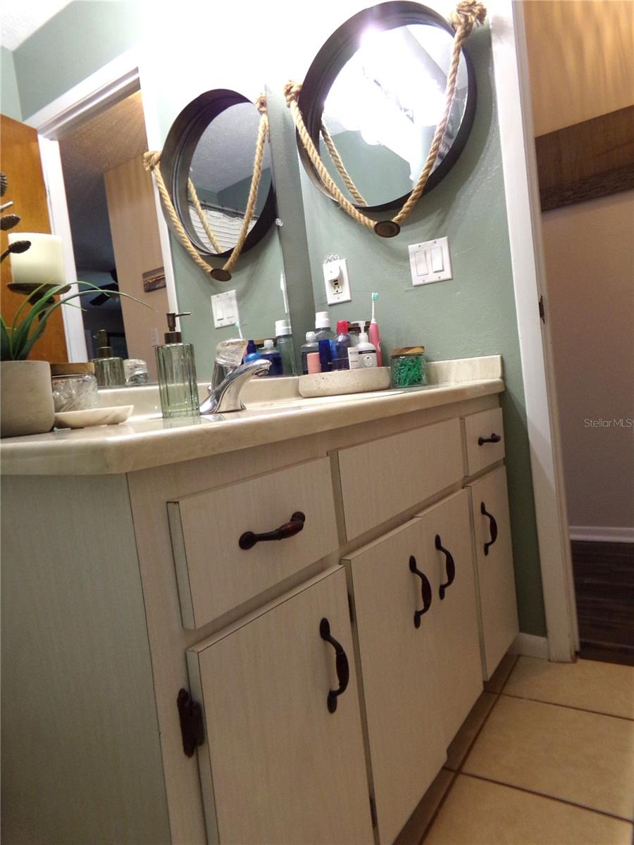 Second Bathroom vanity