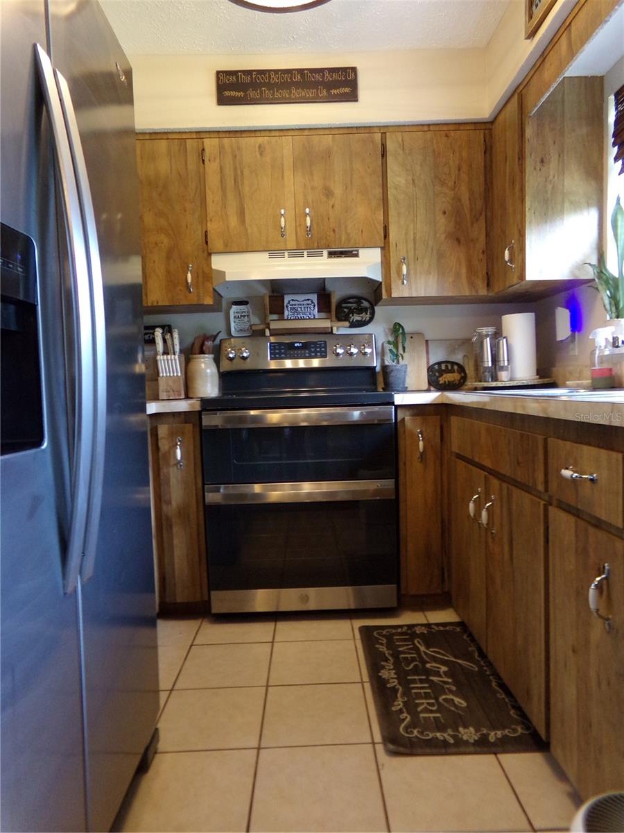 Second Floor Kitchen With Stainless Steel Appliances