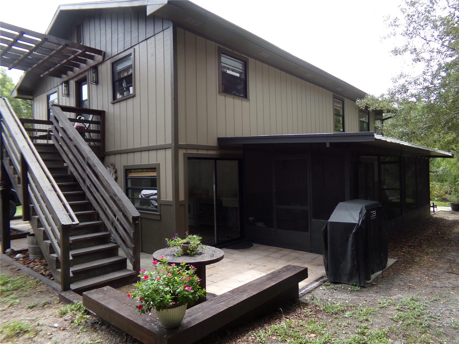 Outside Screened Porch