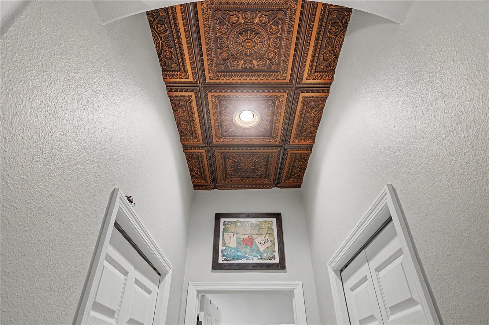 Attention to detail even on the ceiling!