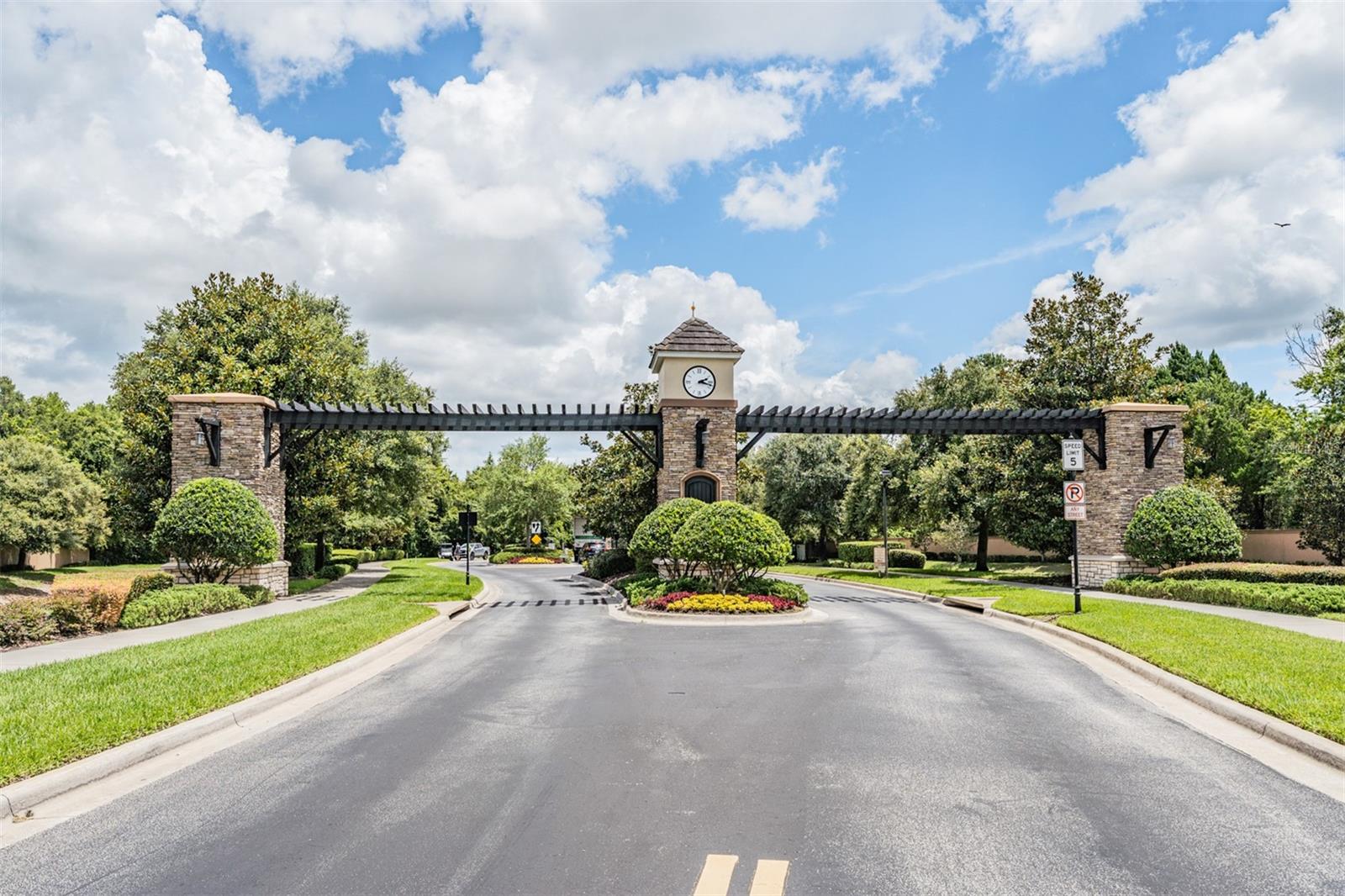 Gated for security