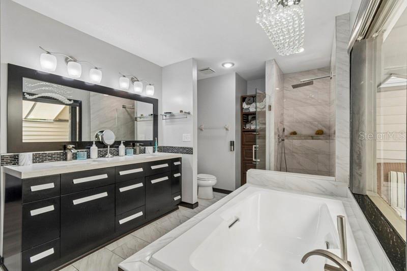 Primary Ensuite 1 with double shower heads, bidet and too many updates to list!