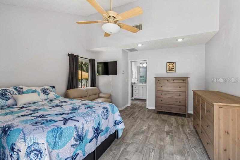 Primary Suite 2 in it's own private wing of the home
