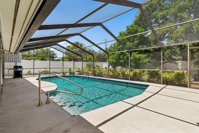 Sparkling pool
