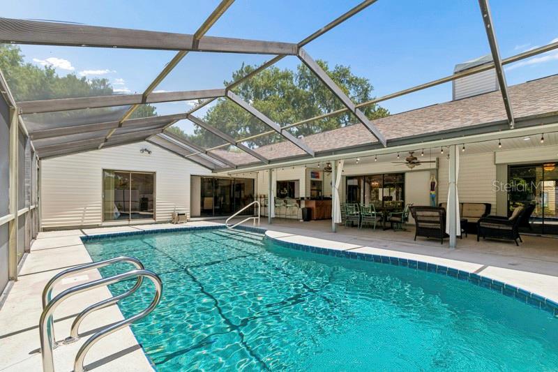 Sparkling pool