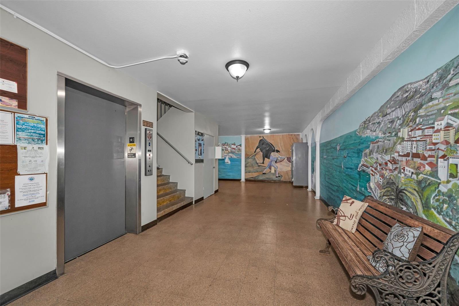 Building Lobby-Elevator