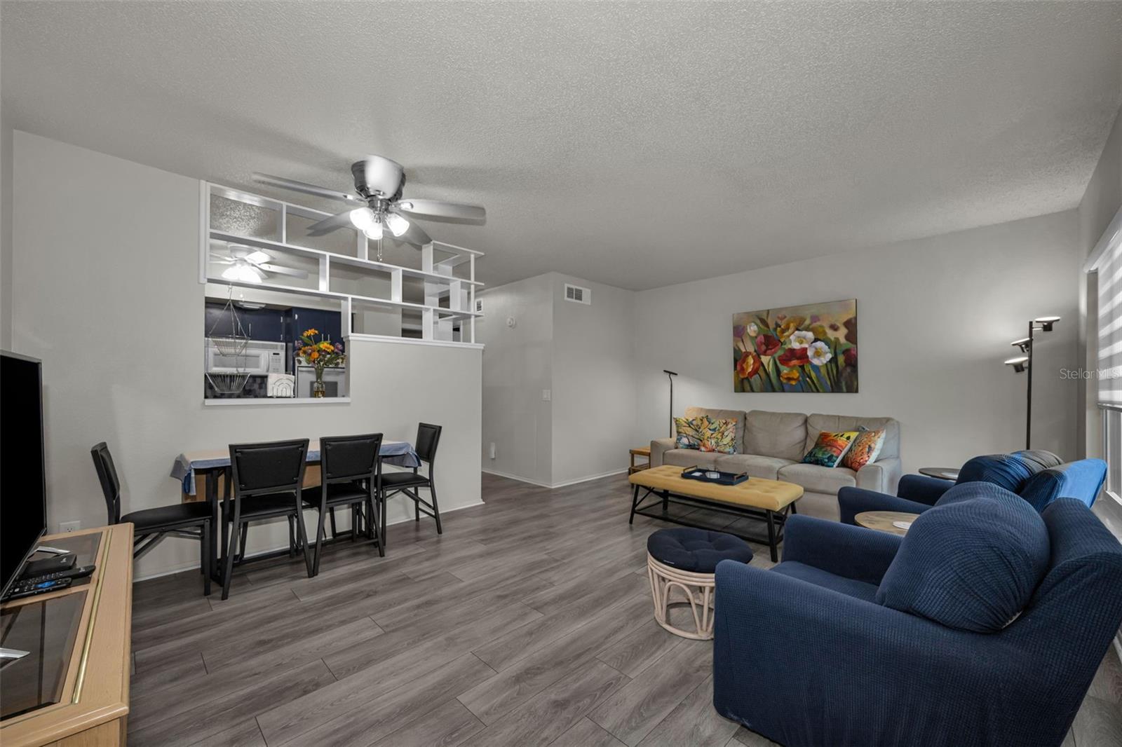 Furnished Living Room