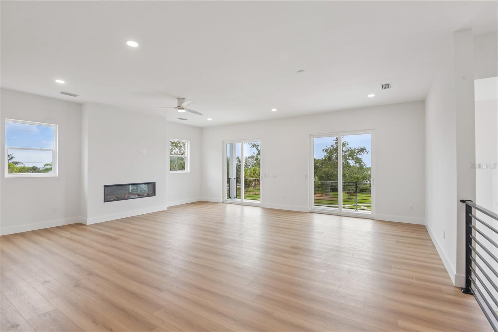 Living Room with Gulf Views