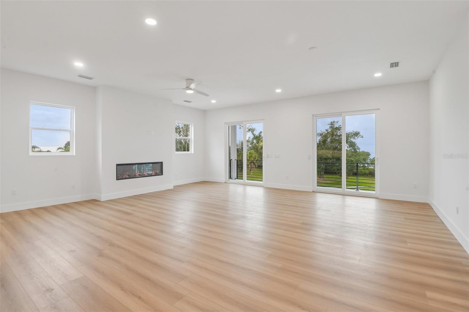 Open-Concept Living Area