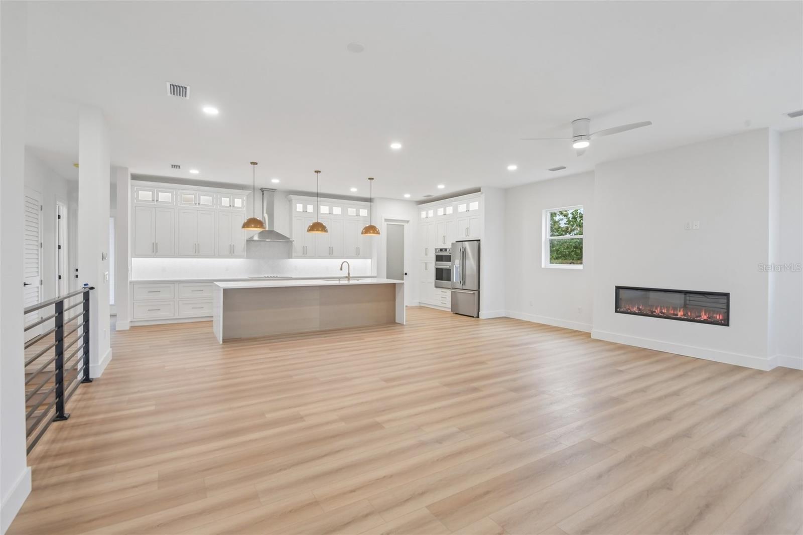 Open-Concept Living Area