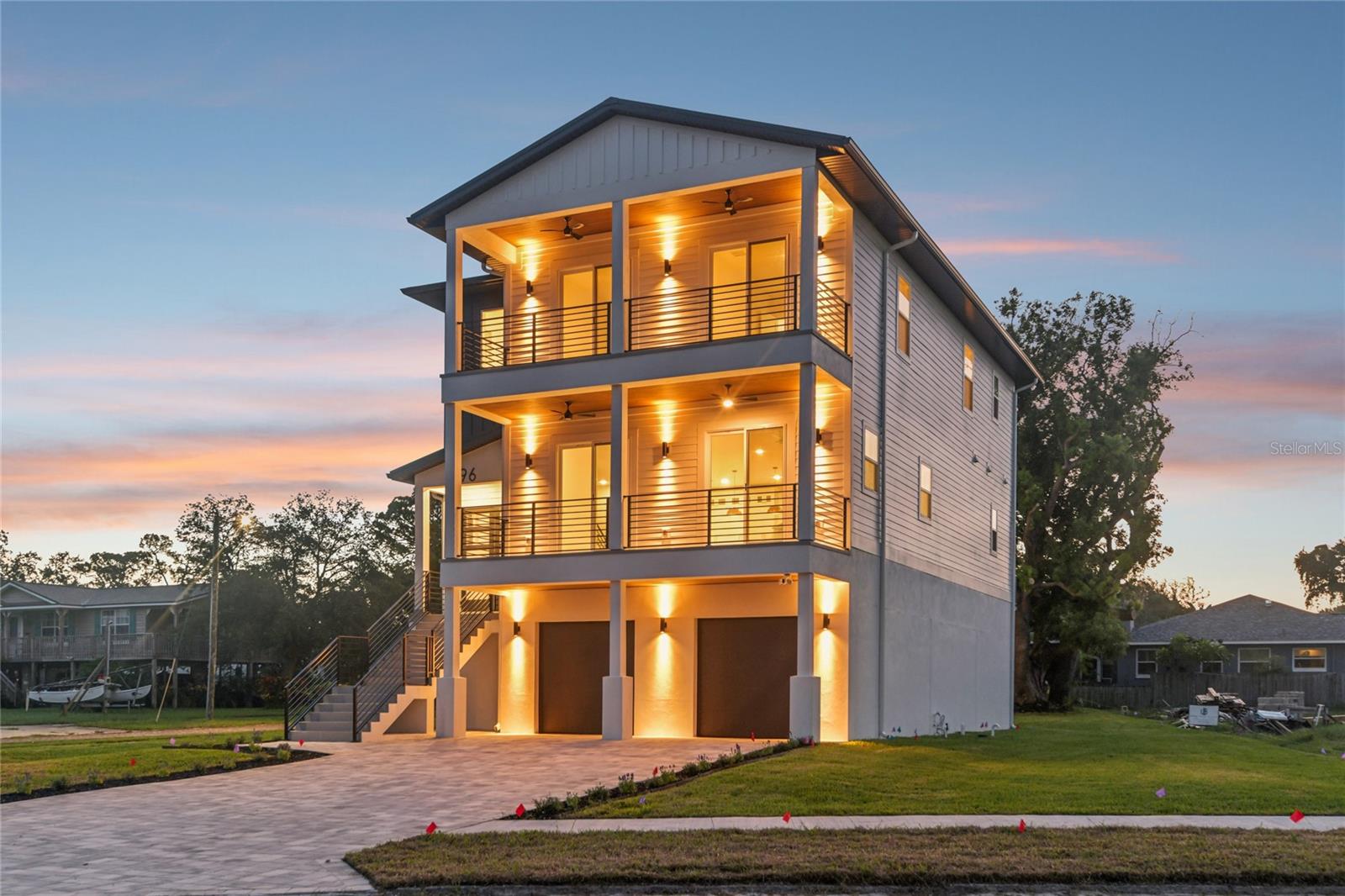 Exterior and Driveway