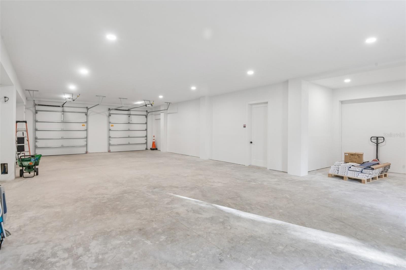Oversized Garage & Storage Area