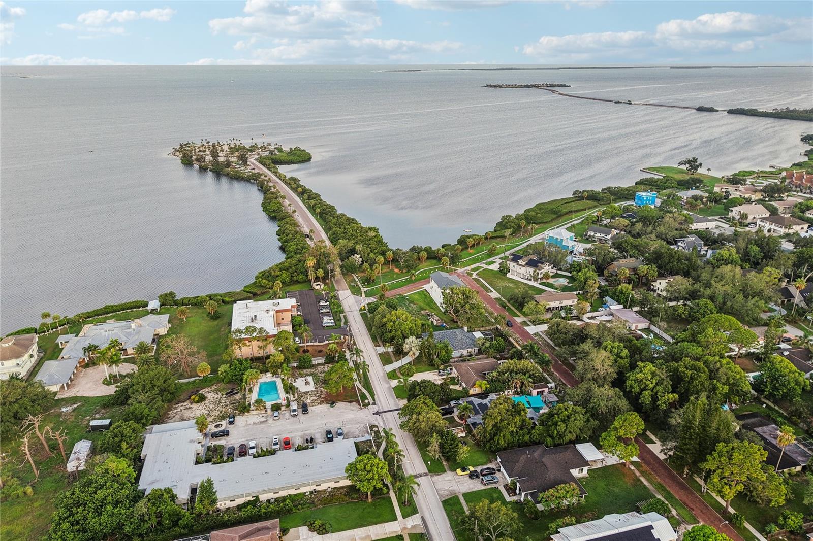 Aerial View Toward Sunset & Fred Howard