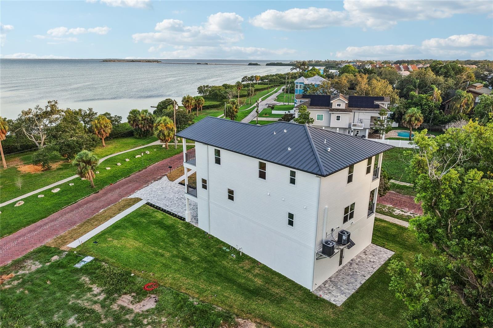 Aerial Waterfront View