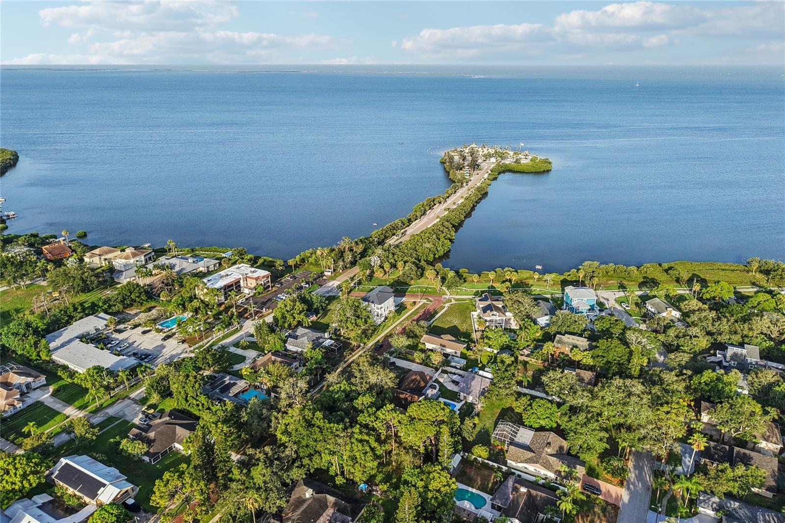 Aerial of Surrounding Coastal Area