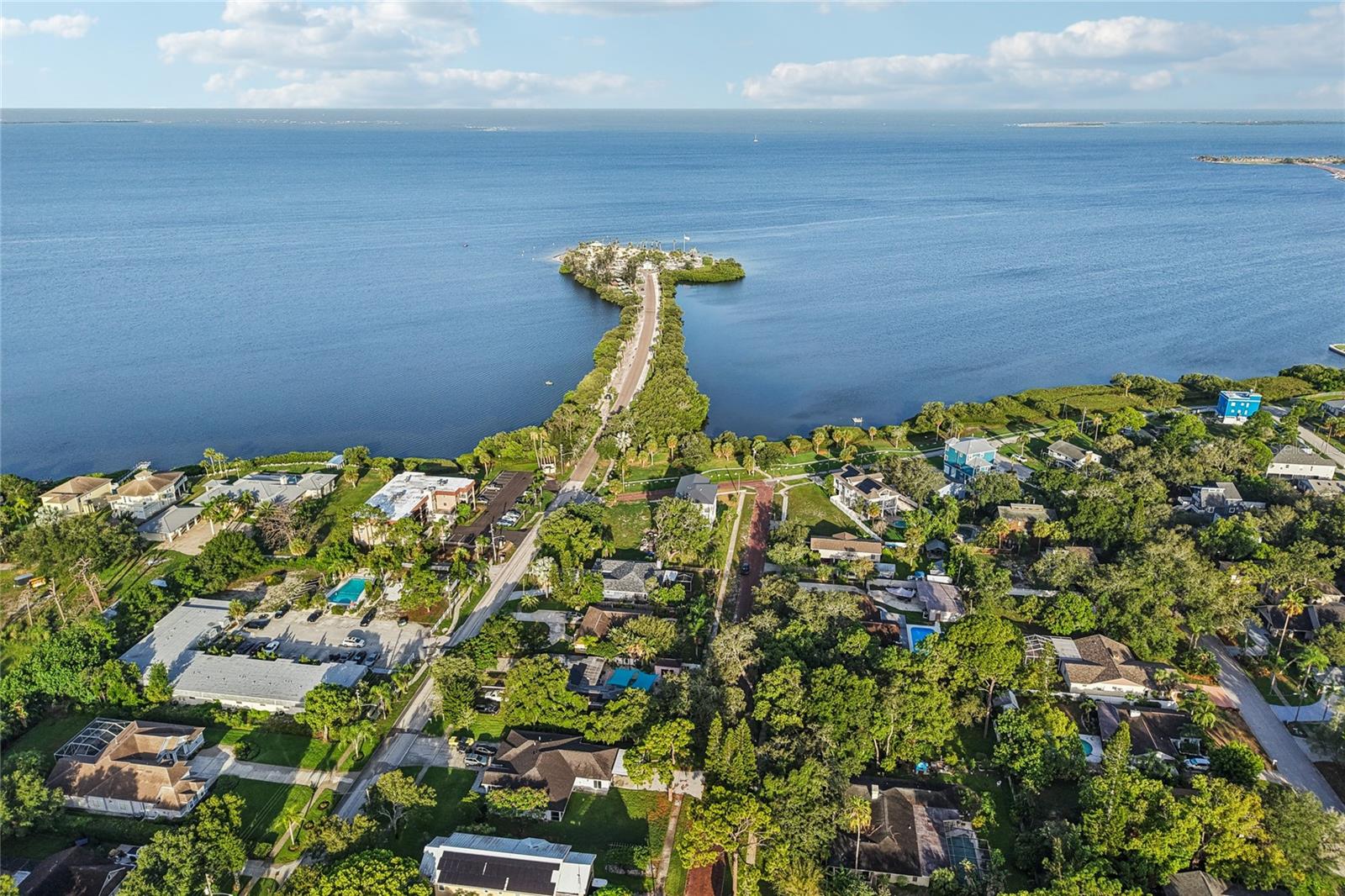 Aerial of Surrounding Coastal Area
