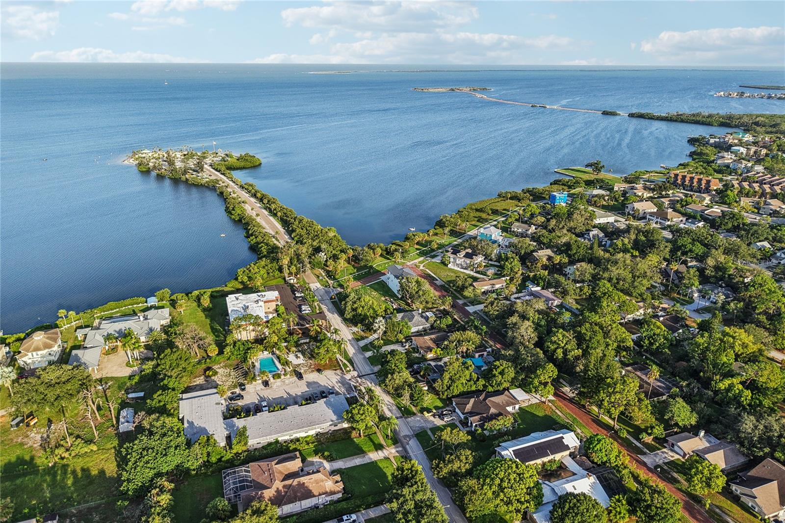 Aerial of Surrounding Coastal Area