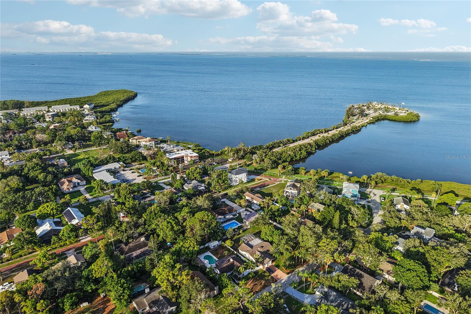 Aerial of Surrounding Coastal Area