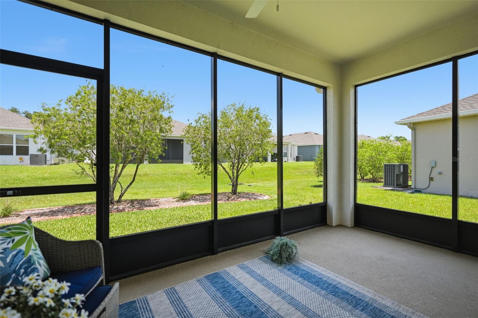 screened in lanai
