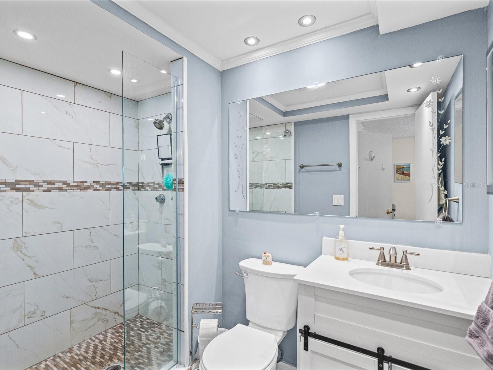 REMODELED PRIMARY BATHROOM