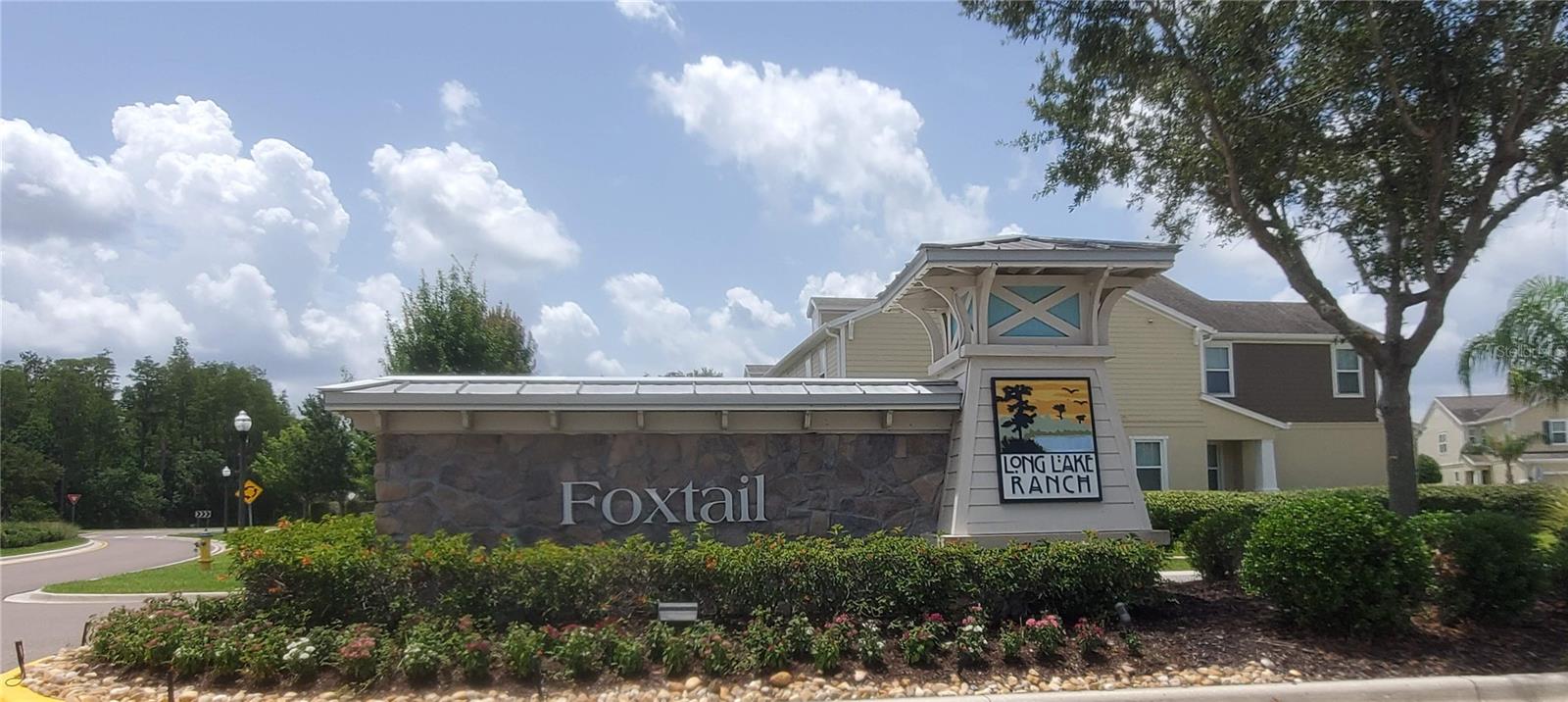 Foxtail Townhomes entry