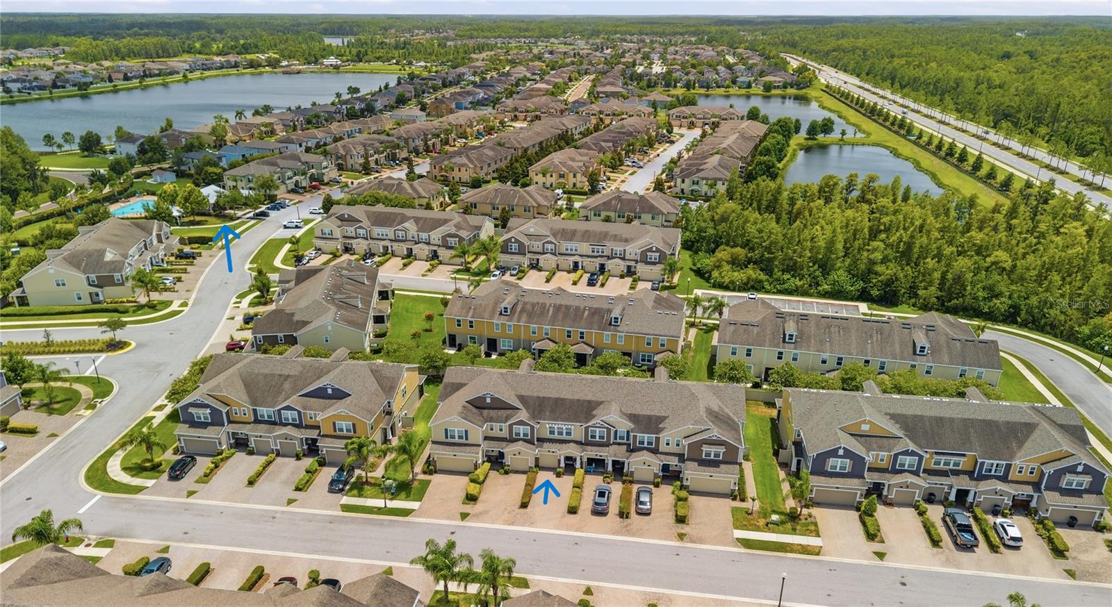 Easy walk from your new home to the Pool!