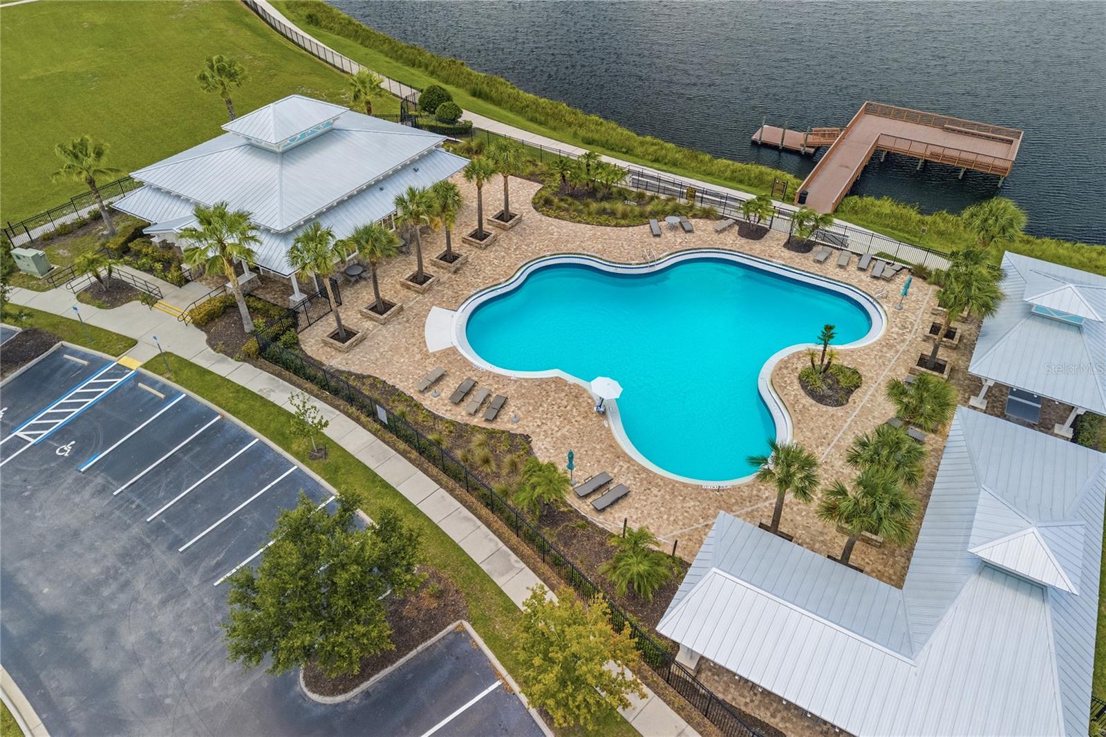 Long Lake community Pool - currently being resurfaced