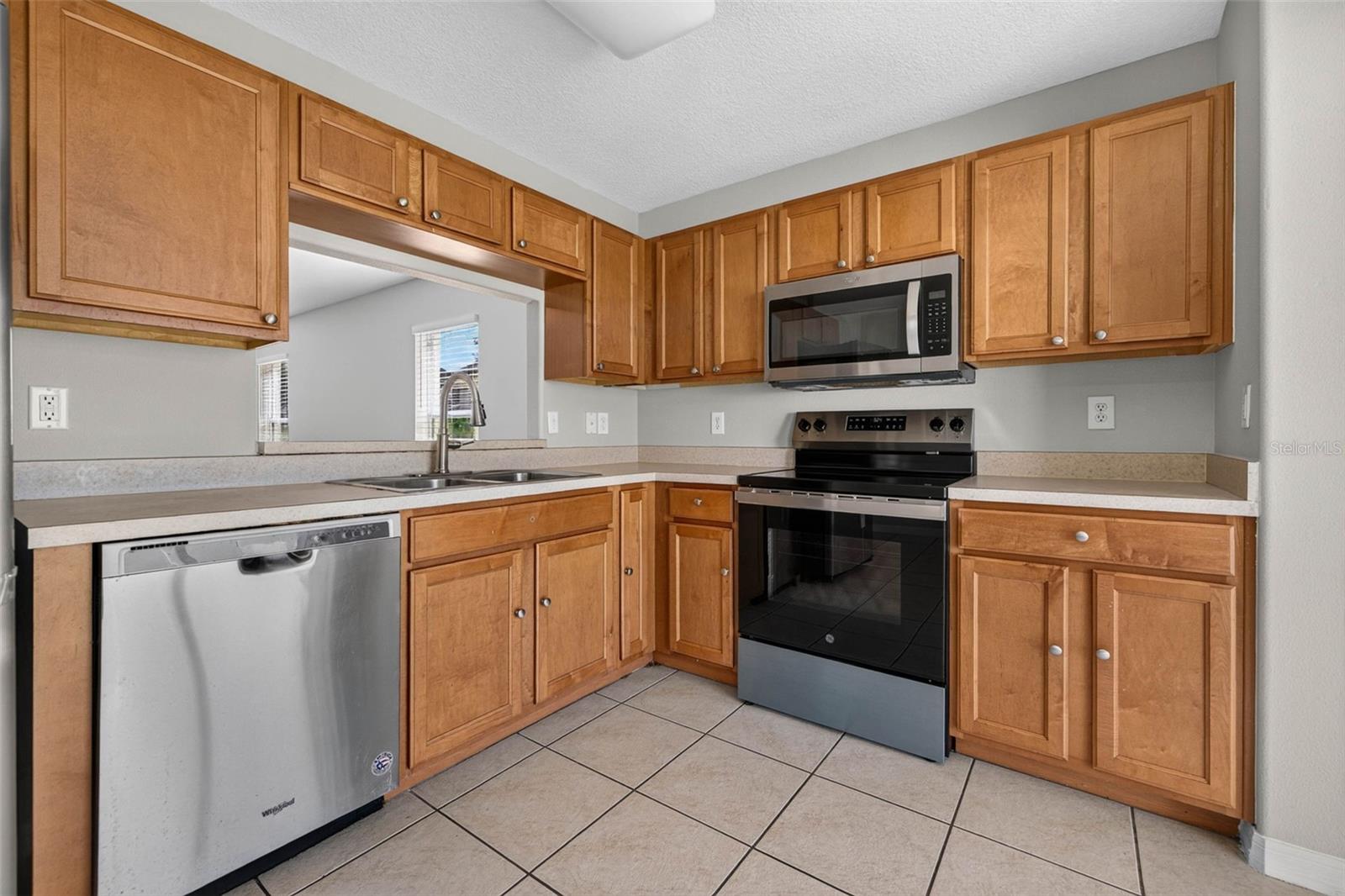 Kitchen with Stainless Steel Appliances