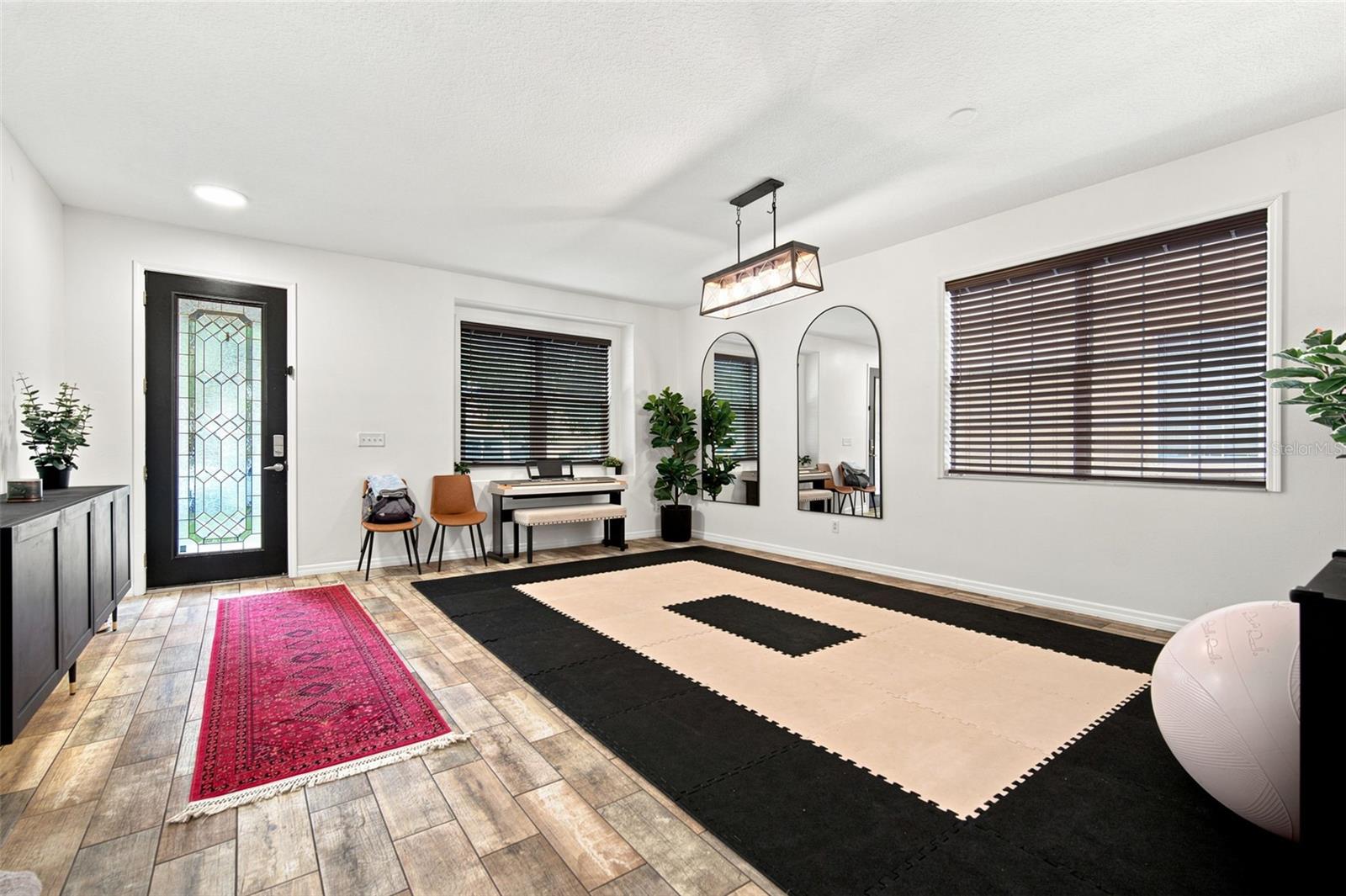 Front Entry into large Bonus Room